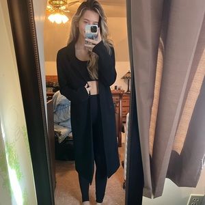 Banana republic black coat